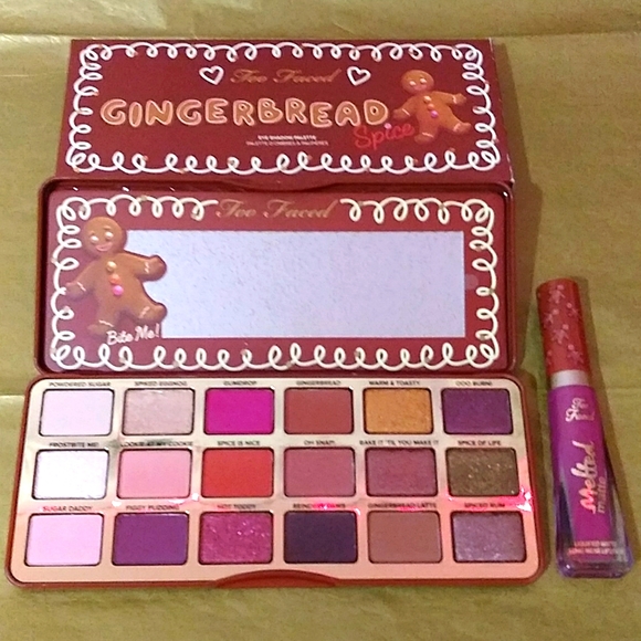 Too Faced Makeup Toofaced Gingerbread Spice Eyeshadow Palette